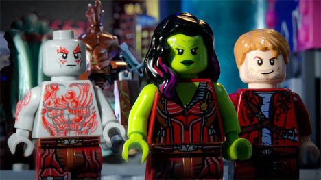 « Les Gardiens de la galaxie » inspire un vidéo à LEGO 