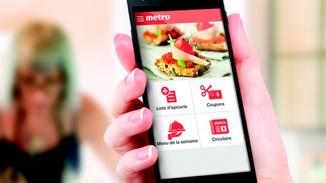 Lancement de l’application Mon Metro sur Android