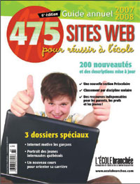 475 sites Web pour réussir à l’école 