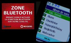 Génération Mobile utilise les SMS et Bluetooth pour une campagne marketing de la  Coupe de tennis Rogers