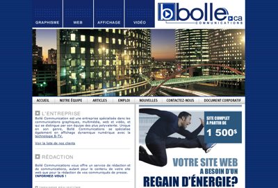 L’entreprise multimédia Bollé Communications se dote d’une nouvelle image