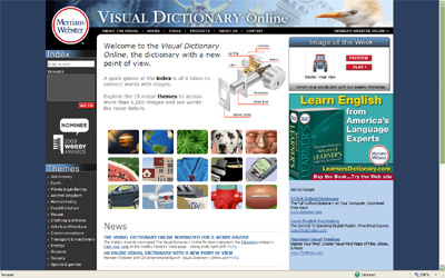 Le Visual Dictionary Online, de Québec Amérique International, honoré par la New York Public Library