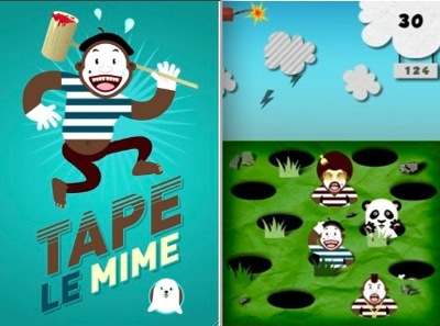 Les concepteurs de Didier Ze Mime lancent le jeu Tape le Mime pour iPhone et iPod Touch