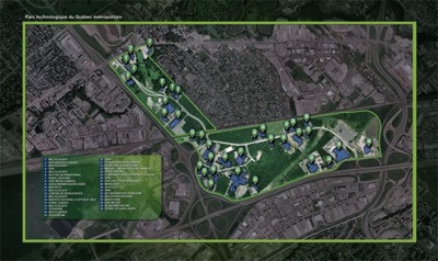 Graph Synergie implante trois parcs technologiques québécois sur Google Earth