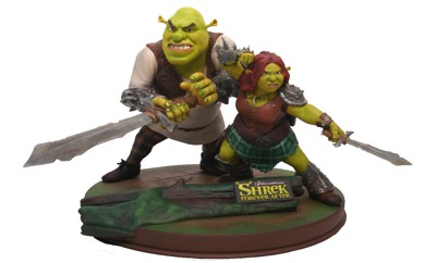 Kloroform dévoile la deuxième statue officielle du film Shrek Forever After