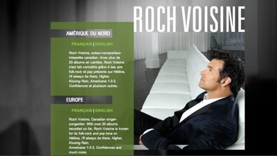 Vortex Solution signe le site officiel de Roch Voisine 