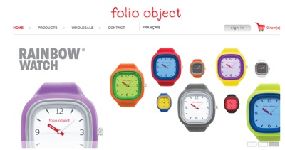 umen innovation lance Folio object et Rainbow Watch