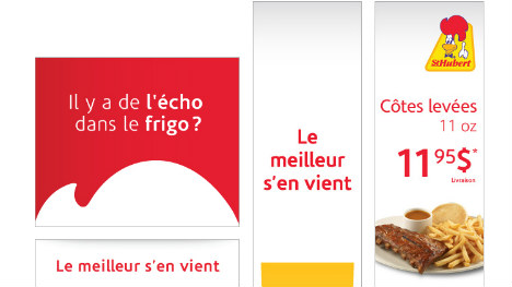 WE+ARE signe la nouvelle campagne d’affichage Web des rôtisseries St-Hubert