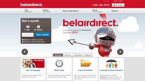 Publicis réalise la refonte du site Web belairdirect.com