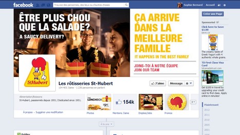 WE ARE signe une campagne Facebook pour St-Hubert