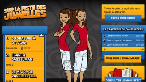 Balestra lance « Sur la piste des Jumelles », un jeu pour tablette