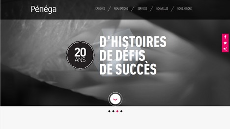 Pénéga souligne ses 20 ans avec un nouveau site Web