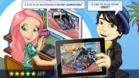 Woozworld lance une version pour iPhone, iPad et iPod Touch