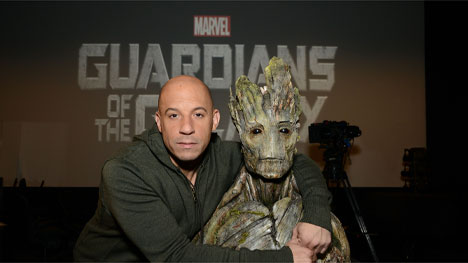 « Les Gardiens de la galaxie » : Vin Diesel doublera sa propre voix dans la v.f. du film