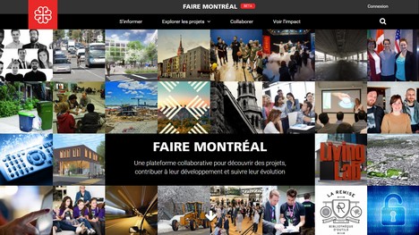 Lancement de la plateforme collaborative « Faire Montréal » - Les Montréalais appelés à participer
