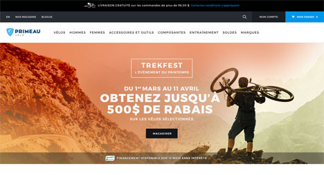 Primeau Vélo dévoile sa nouvelle plateforme Web, signée Absolunet 