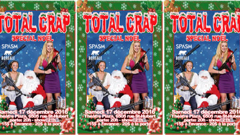 Total Crap – Spécial Noël le samedi 17 décembre 