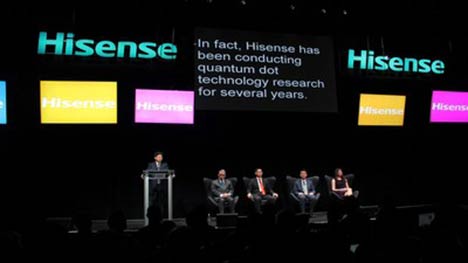 Hisense annonce la « feuille de route » : le plus important laser au monde, du LED au QLED