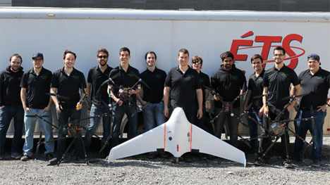 Dronolab se démarque à la compétition étudiante nationale de drones