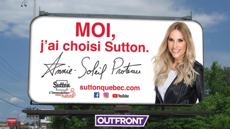 L’animatrice Annie-Soleil Proteau devient porte-parole de la campagne publicitaire de Sutton Québec