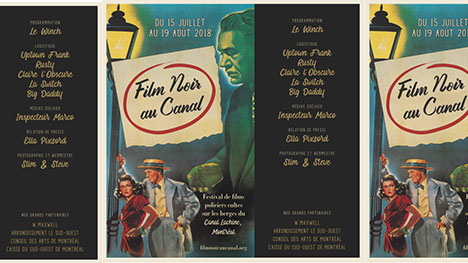 La 4e édition de Film Noir au Canal dévoile sa nouvelle affiche