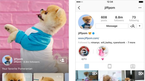 Instagram lance IGTV, une application pour les vidéos longues