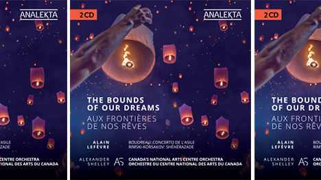 Analekta sort l’album « Aux frontières de nos rêves », un événement discographique