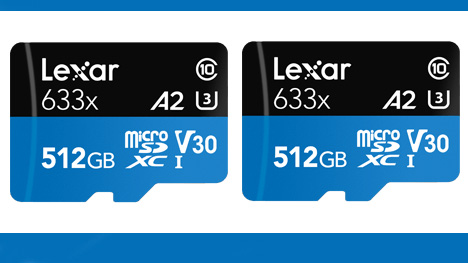Une carte A2 microSD qui établit une nouvelle marque