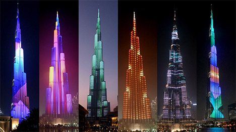 SACO Technologies célèbre la plus haute façade numérique de la planète sur Burj Khalifa à Dubaï