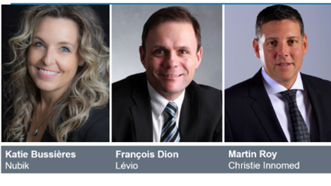Katie Bussières, François Dion et Martin Roy nommés finalistes du concours PDG de l’année AQT-Investissement Québec