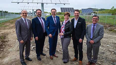 L’Université de Sherbrooke inaugure son parc solaire 