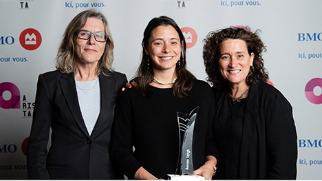 Roxanne Sayegh remporte le prix Jeune entrepreneur du Québec : Arts et culture 2019