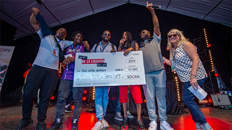 Prix de la chanson SOCAN : « On fouette » de Tizzo avec Shreez et Soft remporte la bourse de 10 000 $