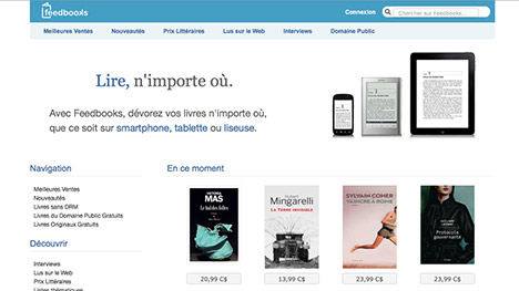 De Marque acquiert le libraire numérique français Feedbooks