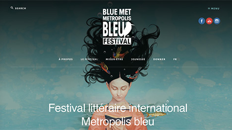 Le Festival littéraire international Metropolis Bleu (1-6 mai) est annulé