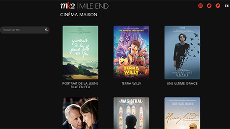 MK2 l Mile End lance sa plateforme de vidéo sur demande
