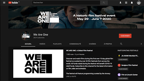 Tribeca et YouTube créent un festival de cinéma en ligne