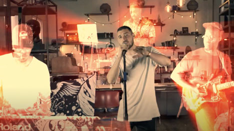 Hologrammes et effets visuels pour la performance d’Adamo au profit de la fondation Leucan