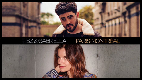 Tibz et Gabriella lancent « Paris-Montréal », une chanson d’amour et d’amitié