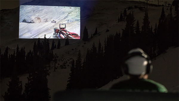 Philippe Bergeron participe au record Guinness de la plus grande projection d’un jeu vidéo