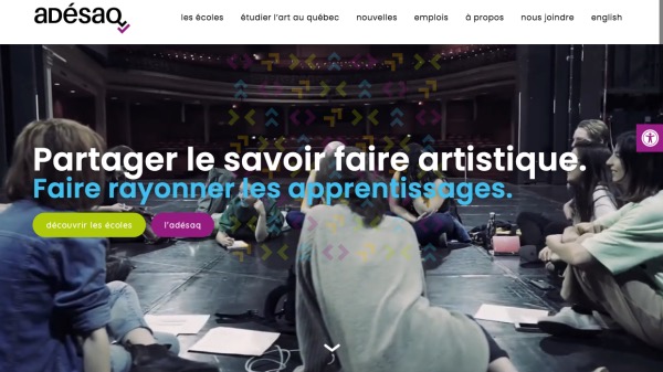 L’Association des écoles supérieures d’art du Québec lance son nouveau site Web