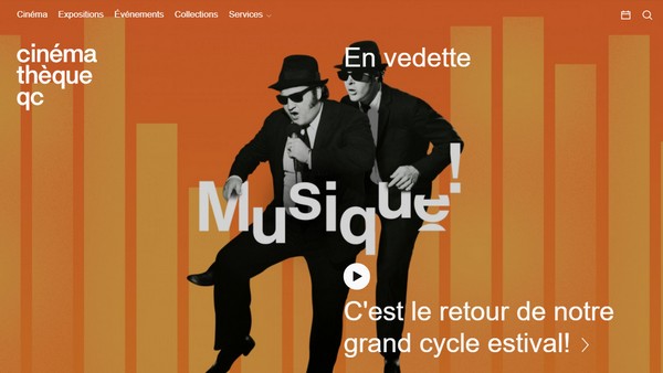La Cinémathèque québécoise dévoile son nouveau site 