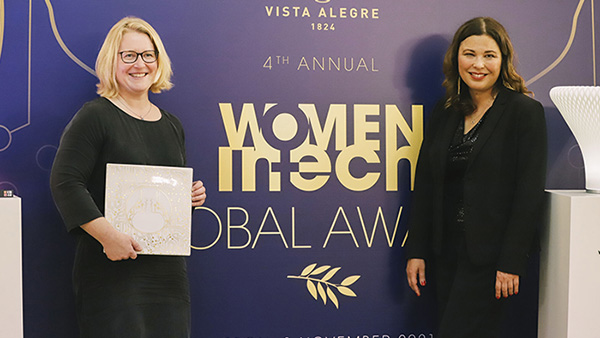 Sarah Legendre Bilodeau récompensé du Prix Women in Tech for Good