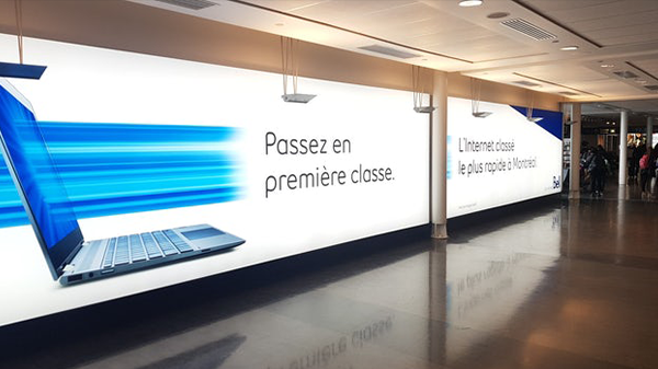 Astral Affichage prolonge son engagement à long terme avec l’aéroport Montréal-Trudeau