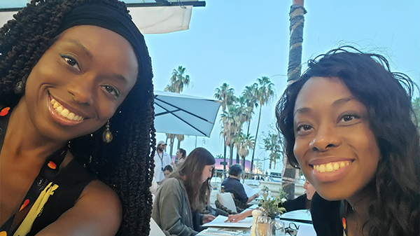 Bianca Bellange et Ayana O’Shun étaient à Cannes pour « Le Mythe de la Femme Noire »