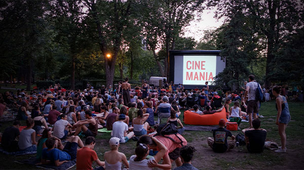 CINEMANIA dévoile une série de projections gratuites dans les parcs montréalais cet été