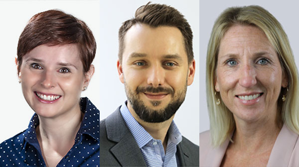 Sonia Allard, Adam Luck et Fanny Mooijekind joignent l’équipe de direction canadienne de DAC