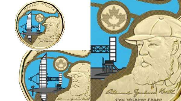 La Monnaie royale canadienne rend hommage à Alexander Graham Bell