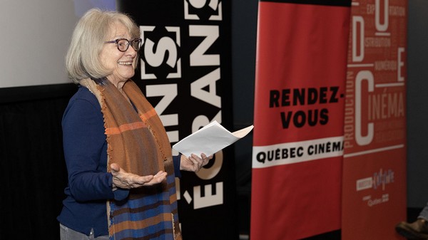 Micheline Lanctôt encense les professeurs et les organisateurs des Prix du cinéma collégial du Québec