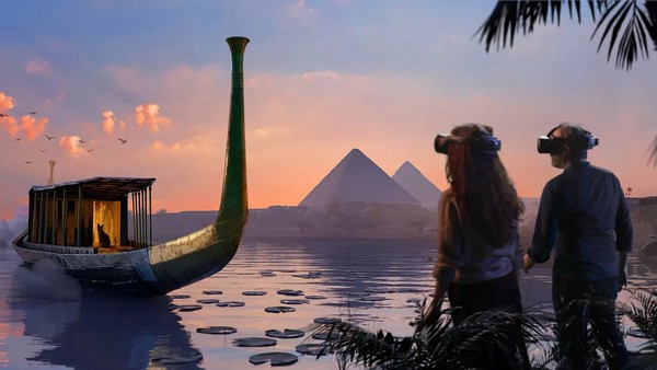 « L’Horizon de Khéops », un voyage en Égypte ancienne, arrive au Vieux-Port de Montréal